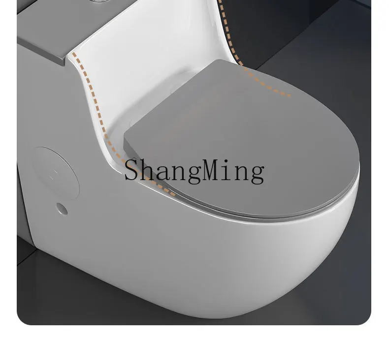 CLlarge impulse toilet small apartment wall row floor row siphon toilet toilet household full against the wall pumping