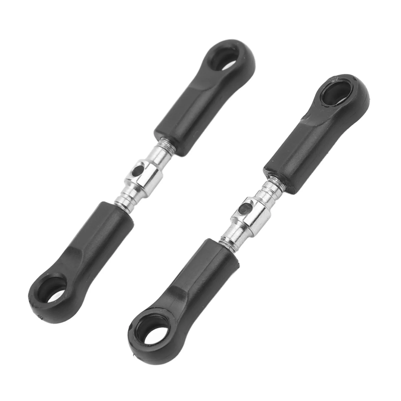 RC Steering Tie Rod RC Steering Pull Rod Accurate Size 2.05in Adjustable Easy Assembly for 16101 16102 16103 RC Car