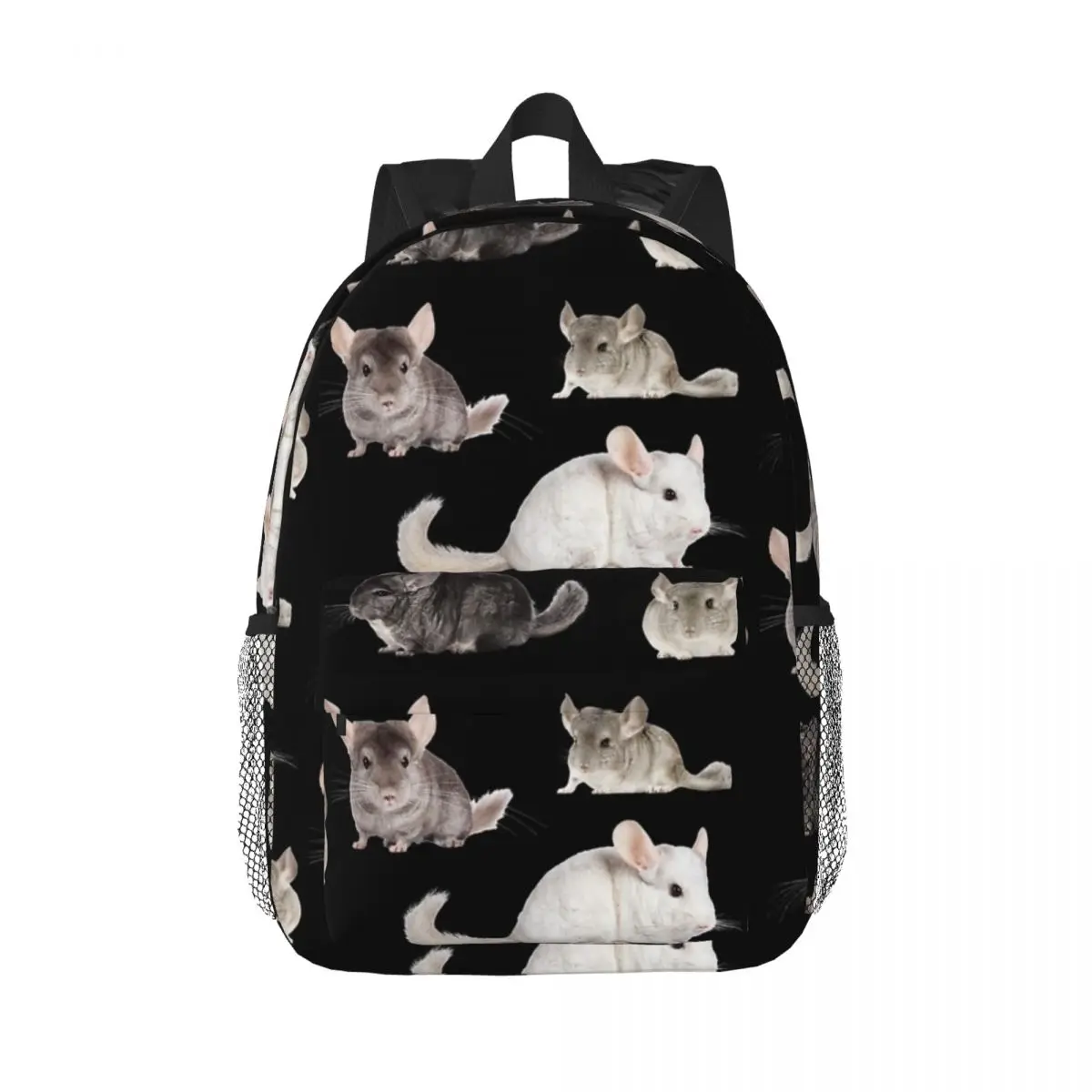 

Chinchilla Sticker Pack Backpacks Boys Girls Bookbag Fashion Students School Bags Travel Rucksack Shoulder Bag Large Capacity