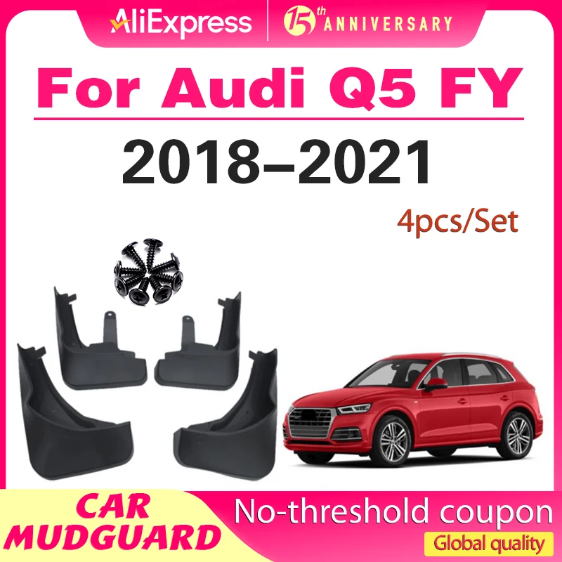 

For Audi Q5 FY 2018 2019 2020 2021 Fender Mudflaps Splash Guards Mudguards Mud Flaps car Accessories