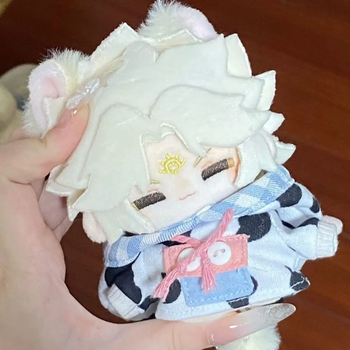 10 سنتيمتر أنيمي onmyoji Susanoo تأثيري القطن بلوشي لطيف أفخم حقيبة المفاتيح قلادة هدية عيد ميلاد