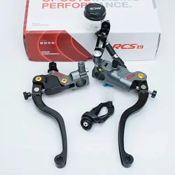 19rcs perch line clutch brake master cylinder lever 22mm universal 19mm piston for racing street bike honda yamaha kawasaki