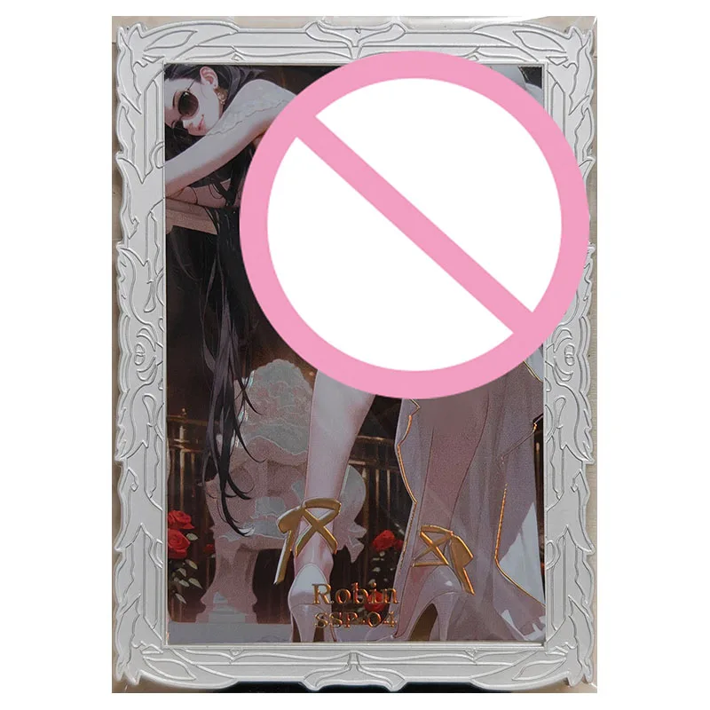 أنيمي قطعة واحدة نادرة ZH SHI WH UR SE LY ZYP DT ZS SCR ML ZR GT VR بطاقات معدنية قابلة للجمع نيكو روبن لعب للأولاد هدية عيد ميلاد