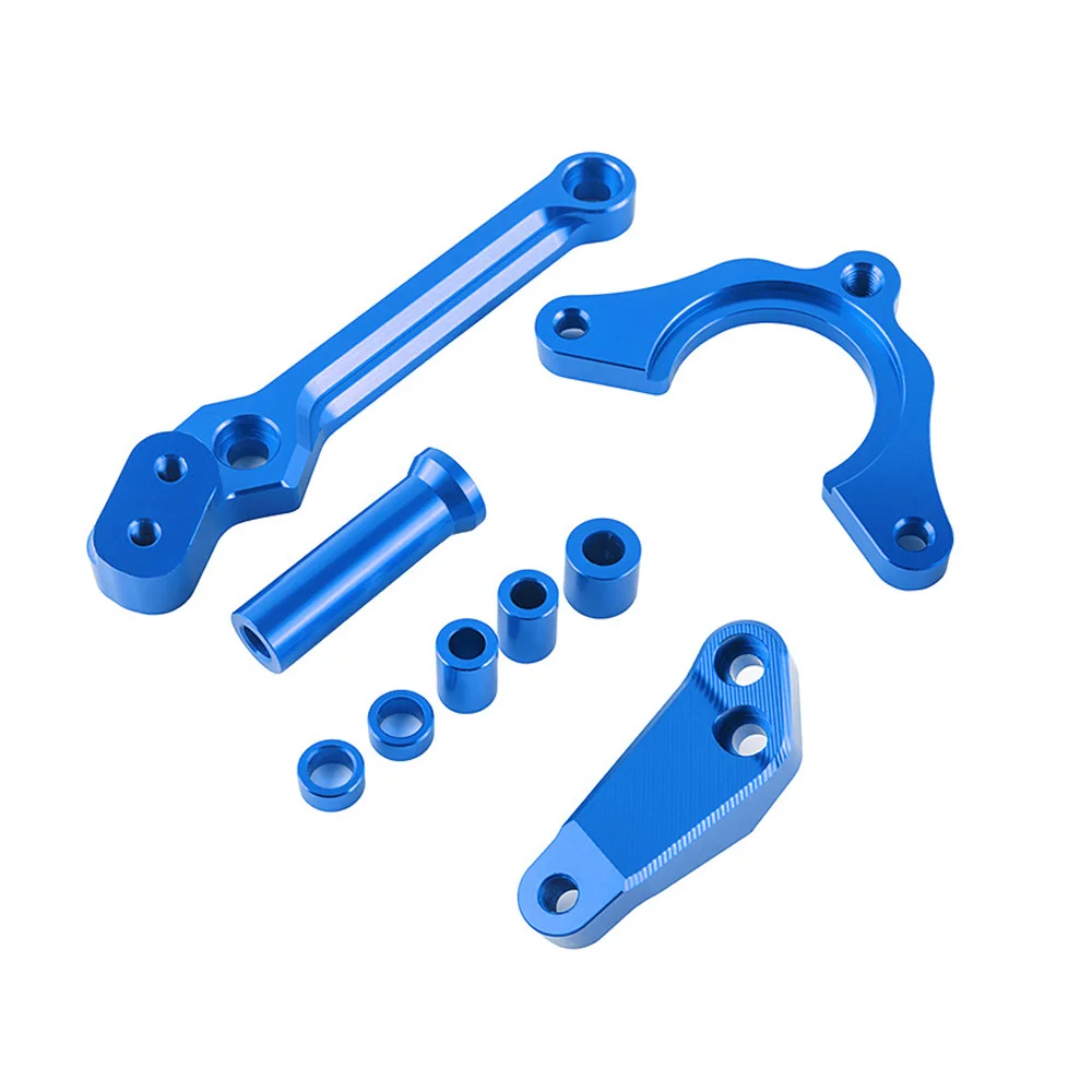 Kit staffa ammortizzatore di sterzo regolabile in alluminio CNC per motocicli per Kawasaki Z900 Z 900 2017-2018