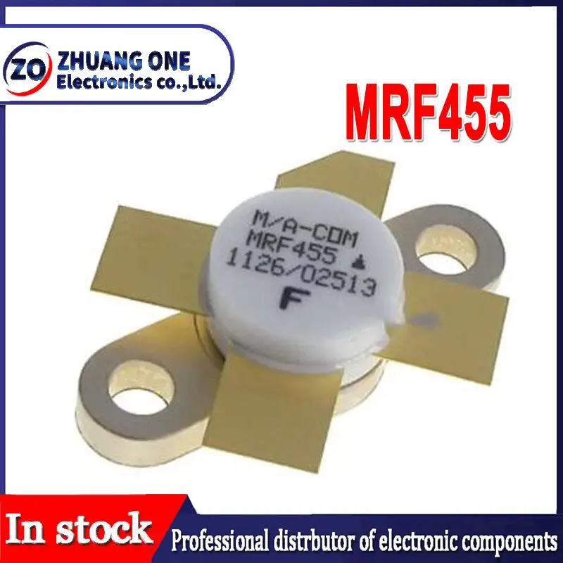 Tubo RF MRF455 de alta frecuencia, módulo de amplificación de potencia, 1 unidad