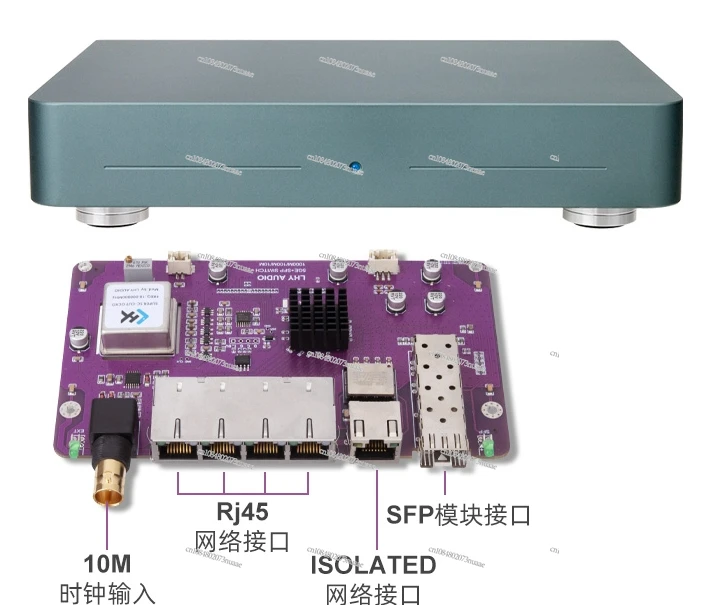 

SW6-SFP Audio HiFi Fever Switch, Full Linear DC Power Supply