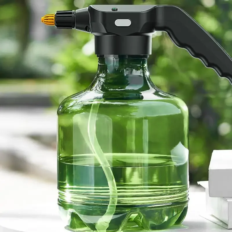 Electric Spray Bottle Electric Watering Can 3000ml Garden Sprayer Fine Mist Plant Watering Device Adjustable Atomization Sprayer