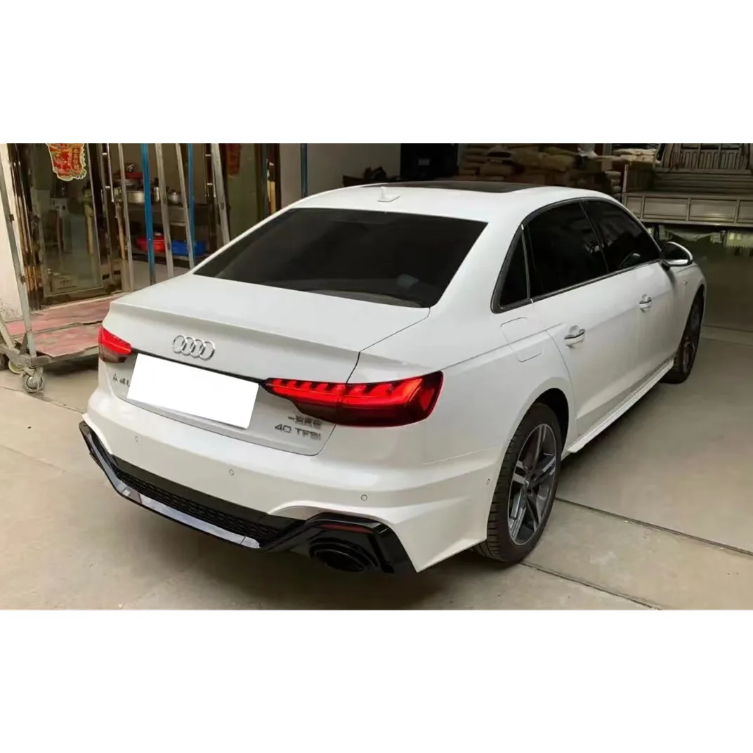 popular car body kit for audis A4 B9 2021  upgrade to RS4 included front bumper assembly with grille