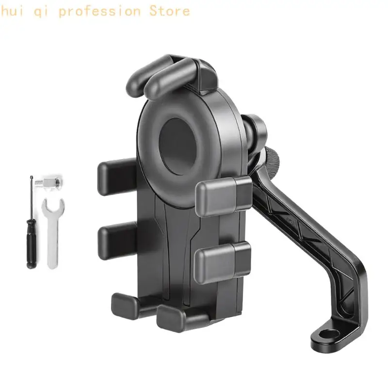 Robuste Motorrad-Lenkerhalterung aus Kunststoff mit Luftfederungstechnologie, einfache Installation für eine stabile – Detail 2