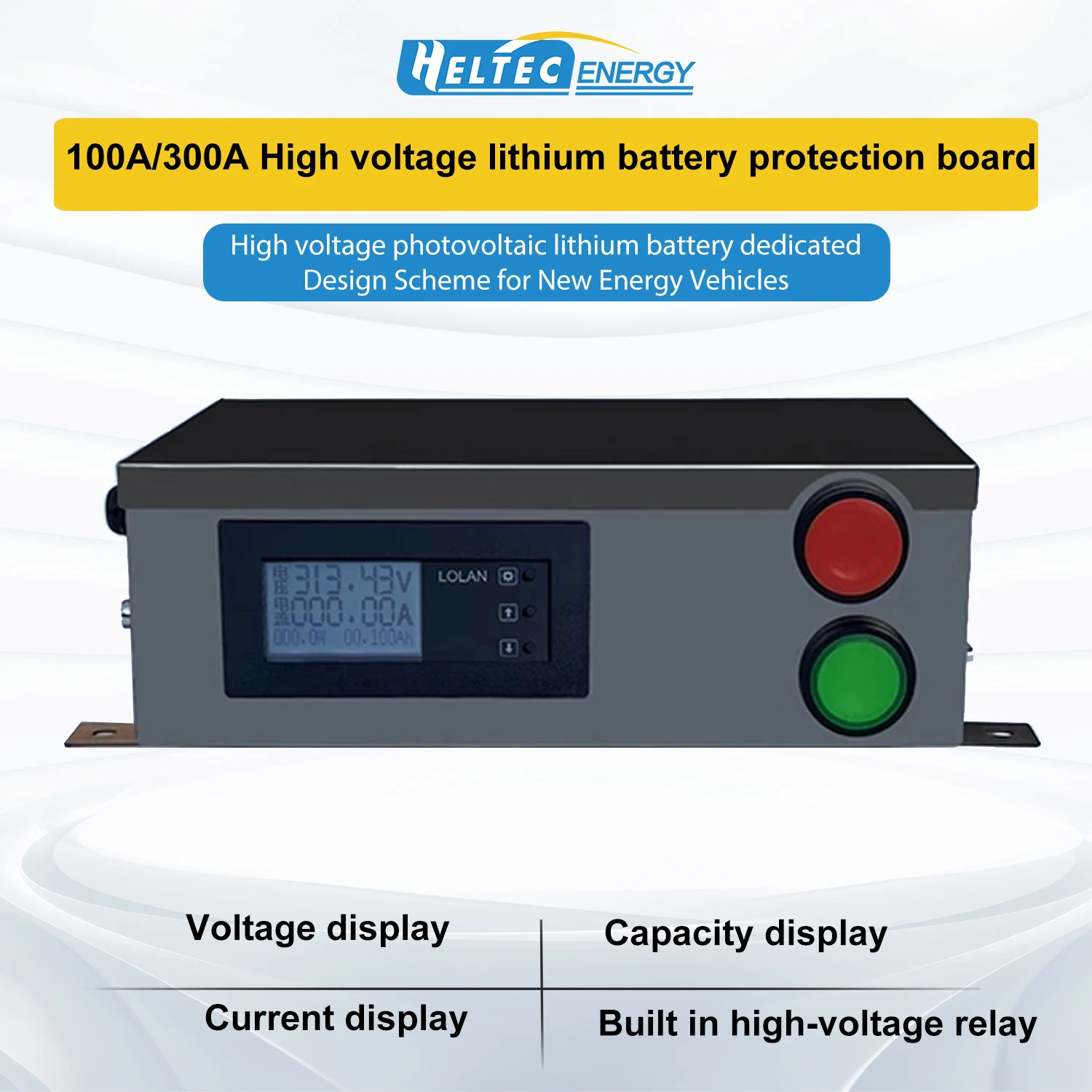 

100A 300A умный BMS для NMC LiFePO4 аккумулятор 192 В-750 В защита высокого напряжения для интеллектуального балансировки электромобилей/электроинструментов