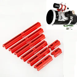 Multifunction 45/60/90/120/150/180/210/240mm Red Dove Tail Plate Shrew Guide Star Bracket Astronomical Accessorie