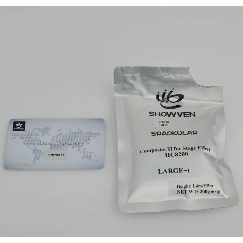 Imagem -02 - Showven Sparkular Composite ti Powder para Efeito de Palco 200g