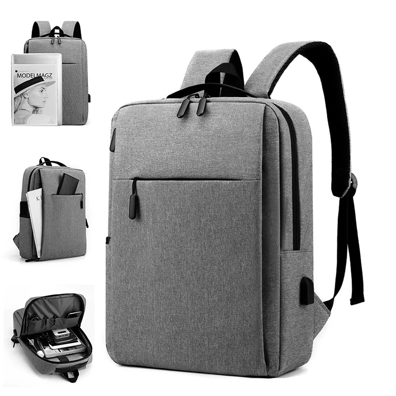 Sac à dos étanche avec chargement USB pour hommes, sacs à dos d'affaires pour ordinateur portable, sac à dos de sport, cartable pour étudiants, voyage