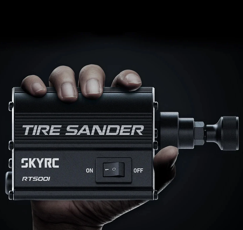 SKYRC RTS001 Tire Sander 7.2V-12V DC Input Powerful High Torque DC Motor Seam Removing Tire Sander SK-600150