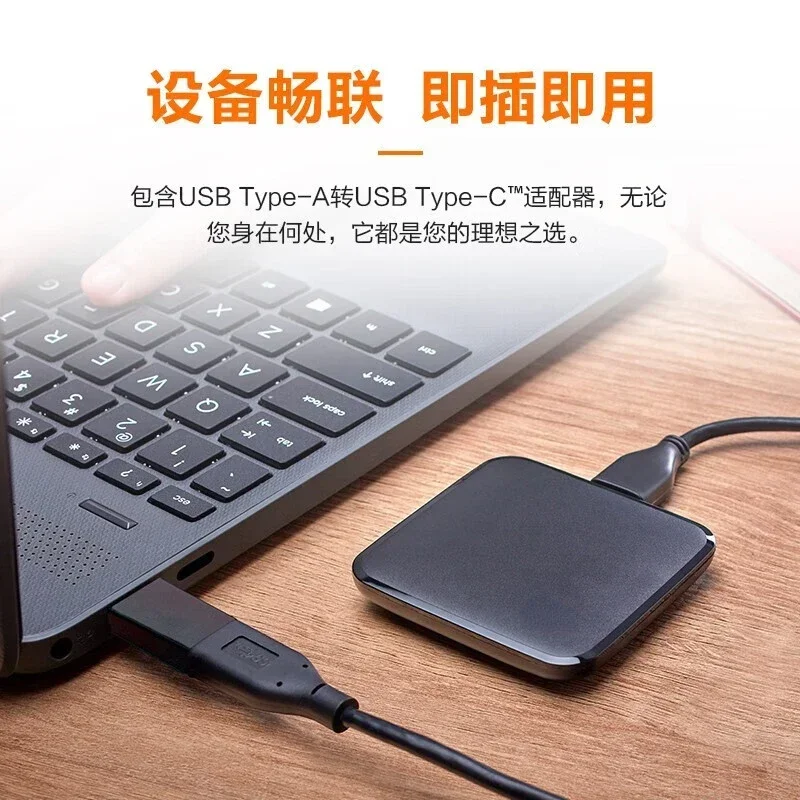 External SSD 1TB Portable SSD USB Type-C USB3.2 500GB 2TB 4TB 30TB Solid State Drive Mobile Hard Disks for Xiaomi for Laptops PC