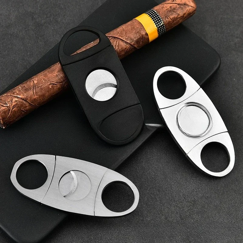 vvocci for Premium Cutter Cigar Guillotine Style with Punch Accessories Cigar Stainless Steel