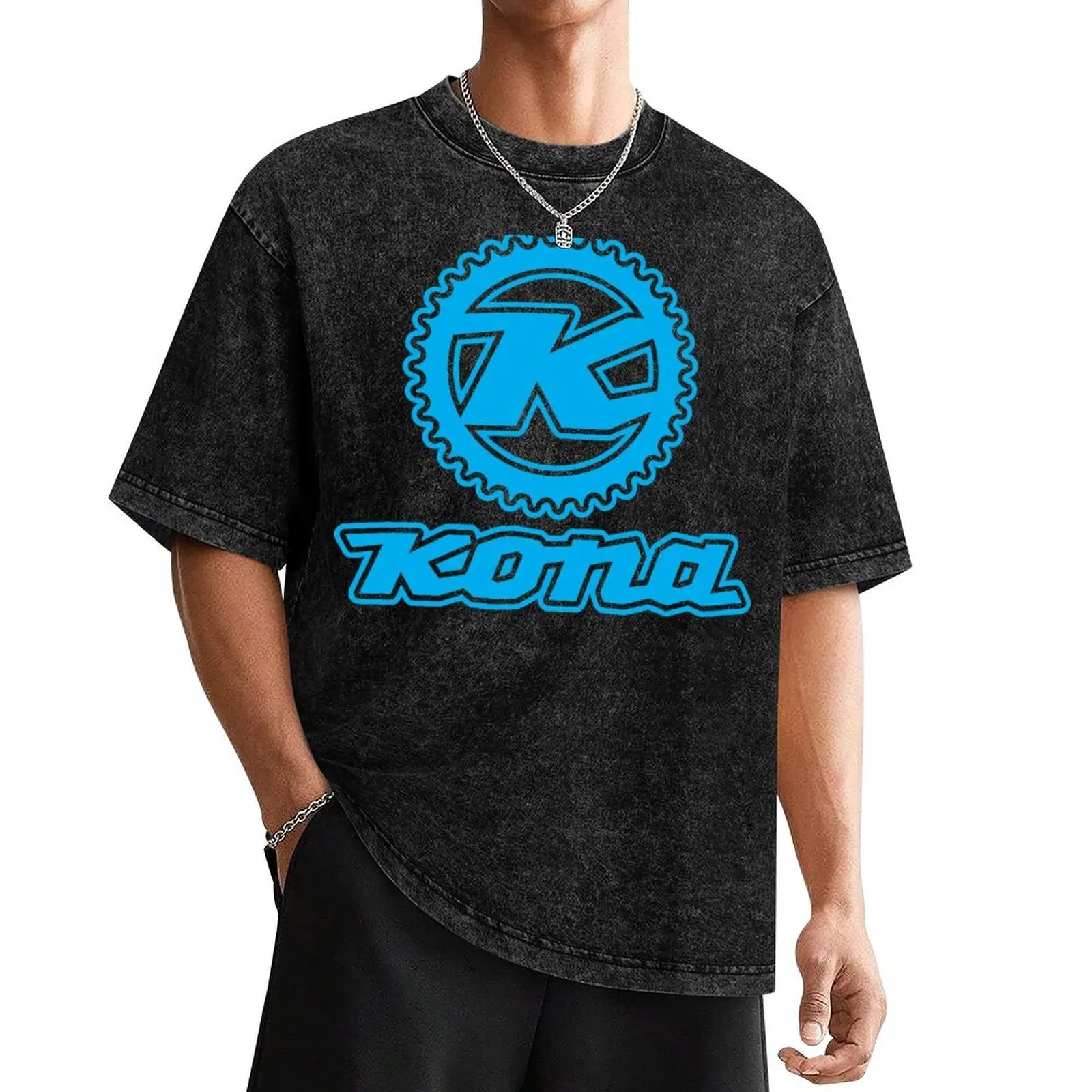 

KONA BIKES MTB RACING BICYCLES LOGO T-Shirt aesthetic clothes customizeds heavyweights oversized t shirt men