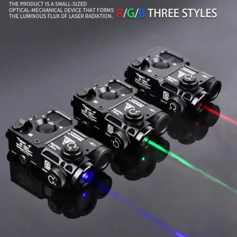 

Laser Flashlight CNC PERST-4 Aiming Red Green Laser PEQ Blue IR Airsoft Lighting Toy Reset to Zero Lights Hunting Tool
