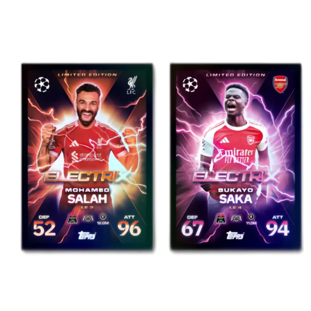2026 NEW Season Topps UCC Match Attax Eco Pack Limited Edition Sports Trading Cards Football Player Cards Fan Collection Gift