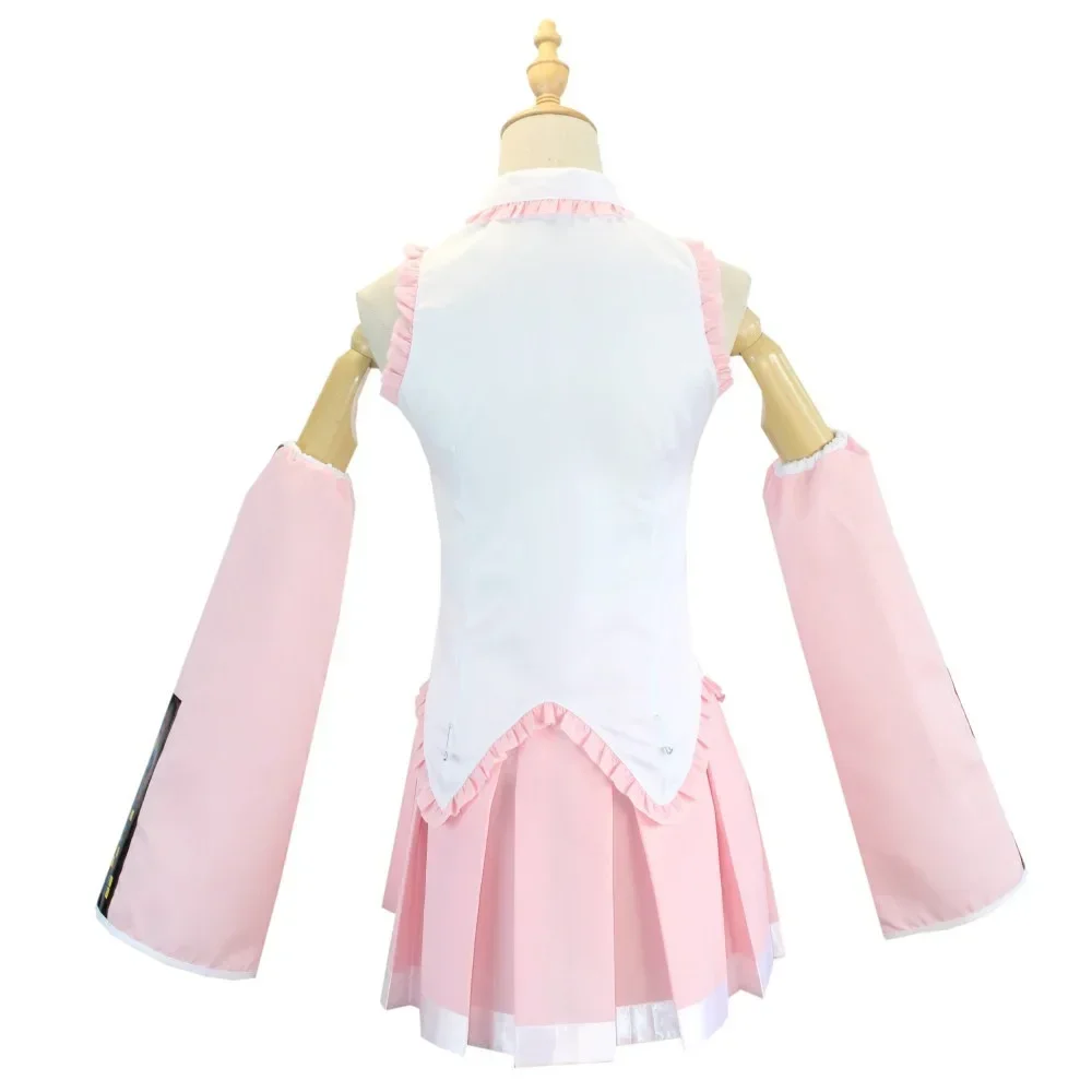 Pink Miku Cosplay Costume Performance Suit Cos Suit Miku Regular C Suit Wig Cosplay Girls Spring Sakura Cherry view 4