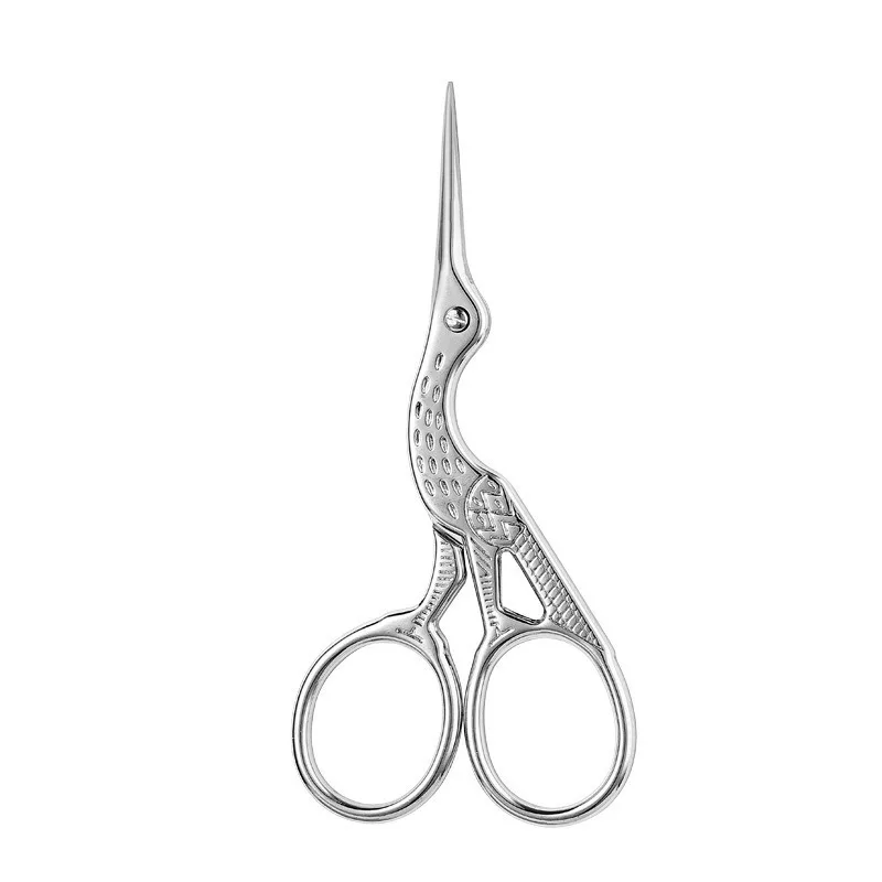 Stainless Steel Antique Scissors European Classic Craft Knitting Sewing Handicraft Scissor DIY Jewelry Tools New - view 6