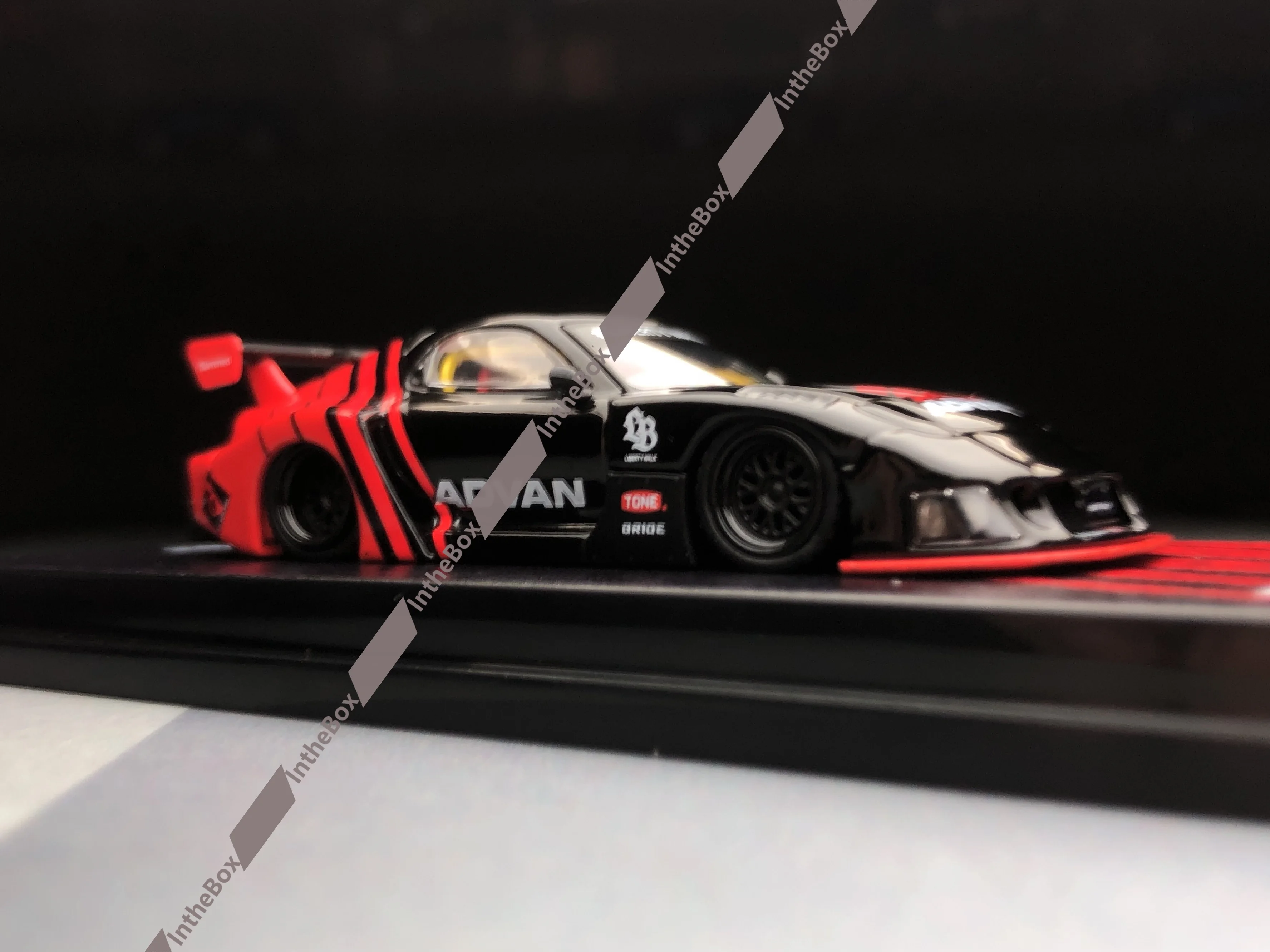 Inno Inn64 1/64 Rx7 Advan LBWK Diecast Model Car Collection Limited Edition Hobby Toys