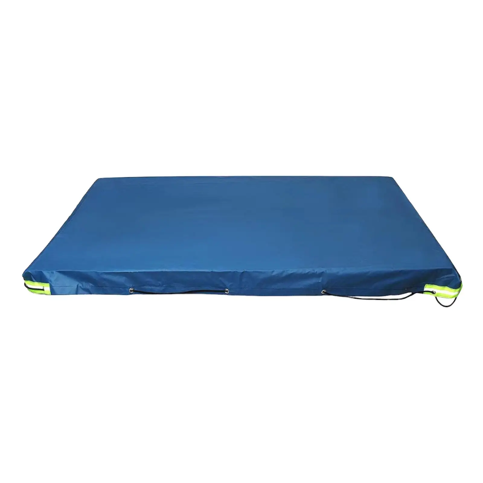 Versatile Utility Trailer Tarpaulin Waterproof Oxford Cover with Reflective Strips for Front or Rear Trailer Protection
