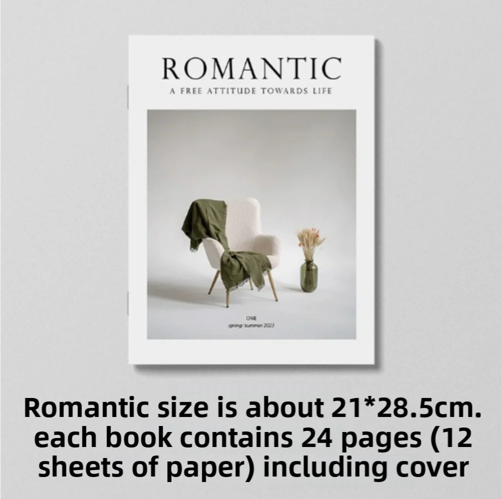 Ins สไตล์ Minimalist ภาษาอังกฤษนิตยสารพื้นหลังการถ่ายภาพ Props Street การถ่ายภาพโฮมสเตย์ตกแต่งเครื่องประดับ