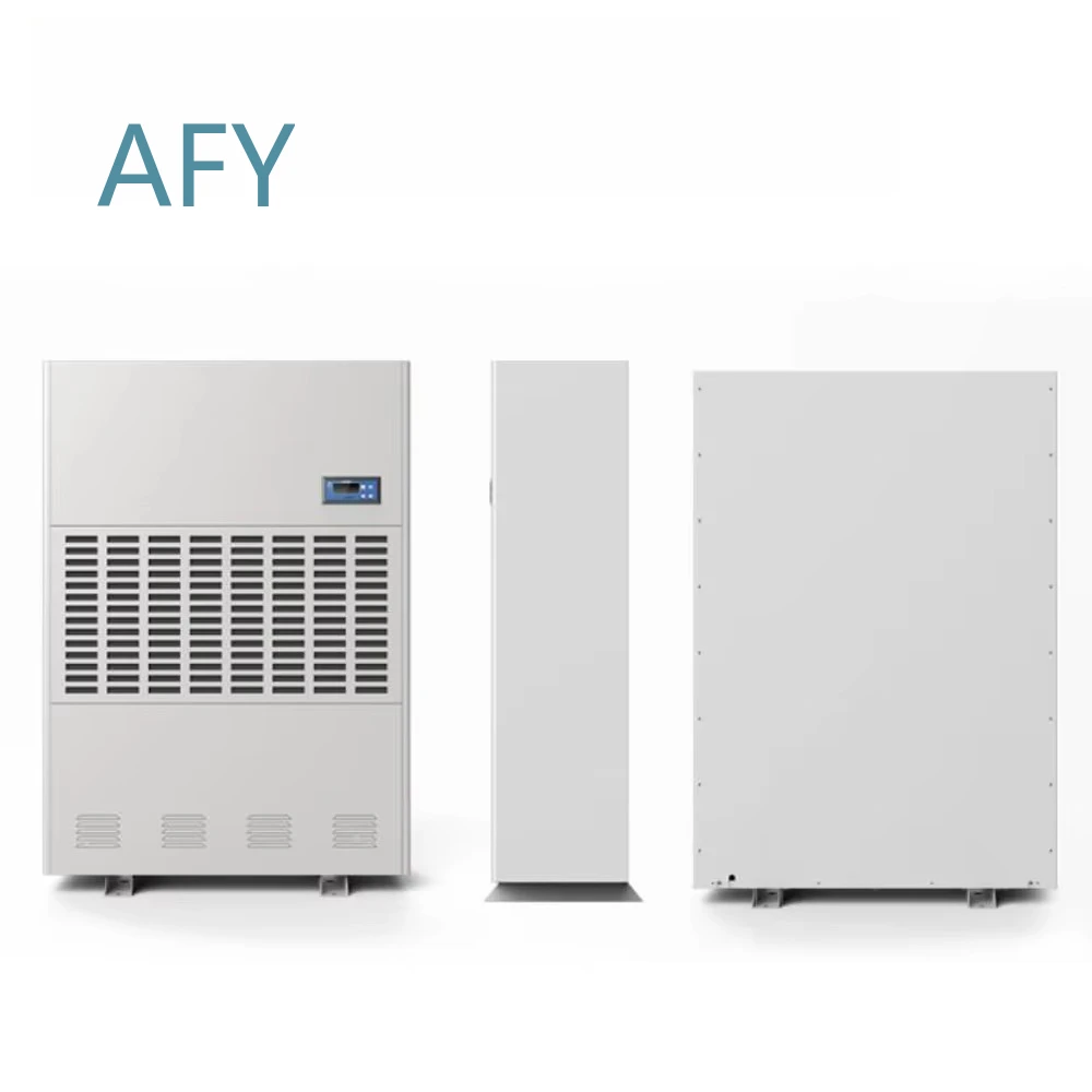 for Industrial Dehumidifier 25Kg/hr 600L 1000 Pint Floor Mounted Heavy Duty Commercial Grade Warehouse Factory Basement