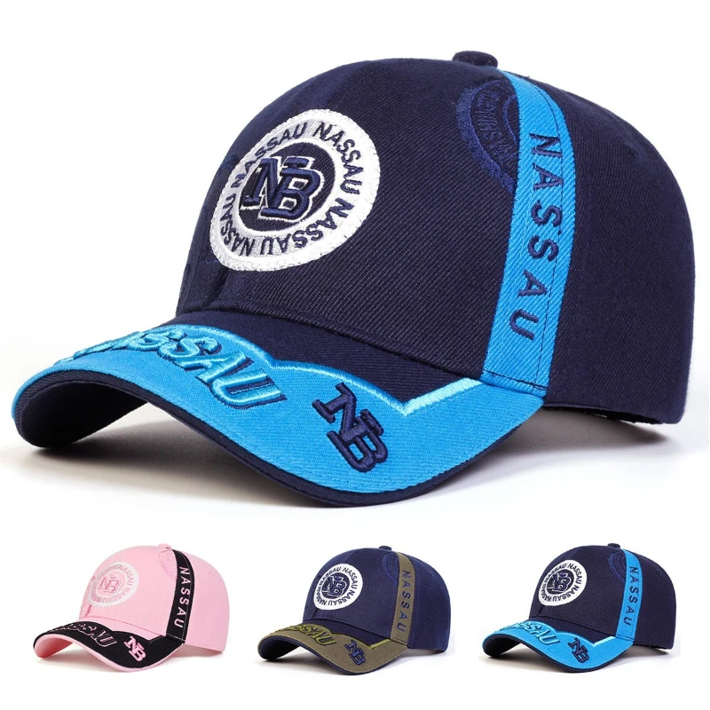 High quality embroidered men's duckbill cap outdoor casual couple baseball cap