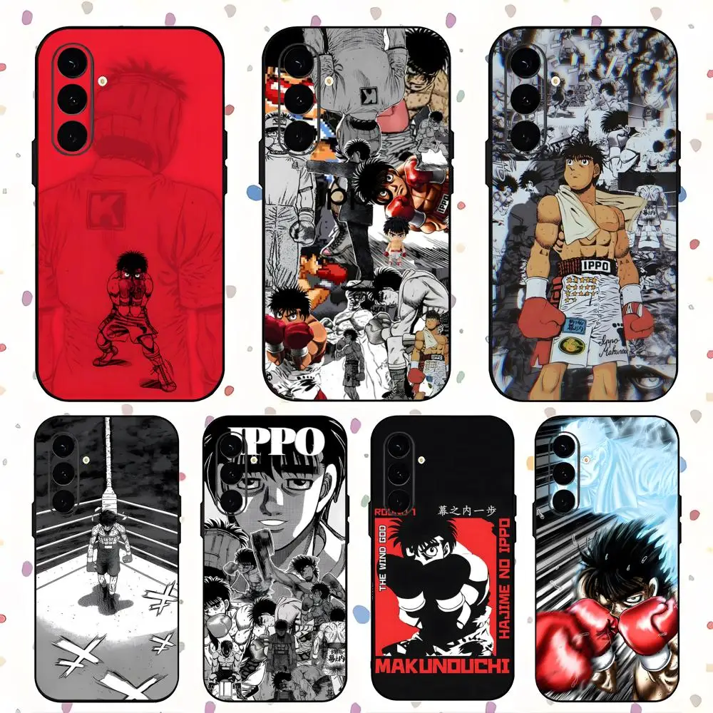 Phone Hajime Comics ippo Case For Samsung Galaxy S26 S25 S24 S23 S22 S21 Plus no Popular Ultra Note20 Soft Black