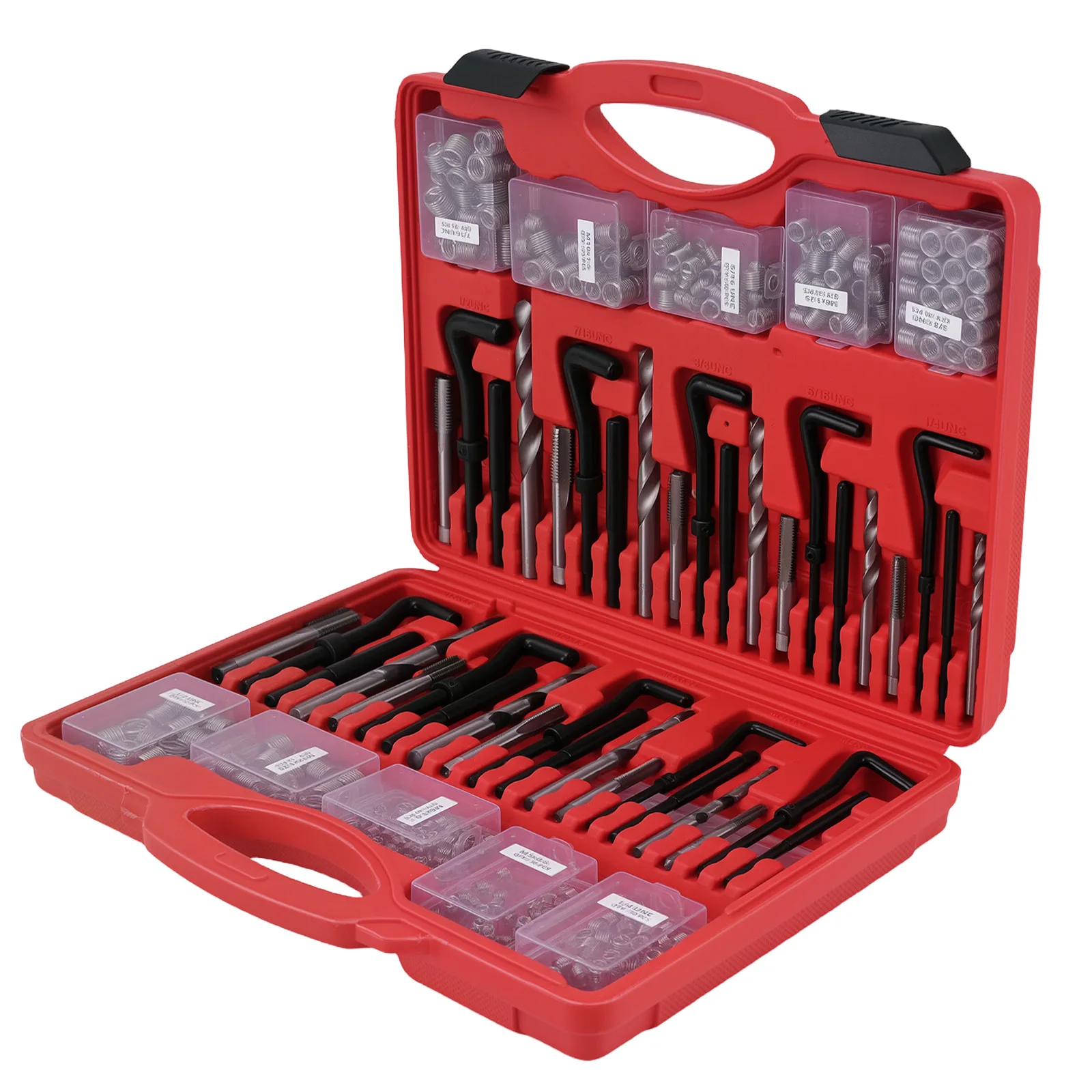 

338Pc SAE Metric Automotive Thread Insert Kit for Engine Repair Tool Set