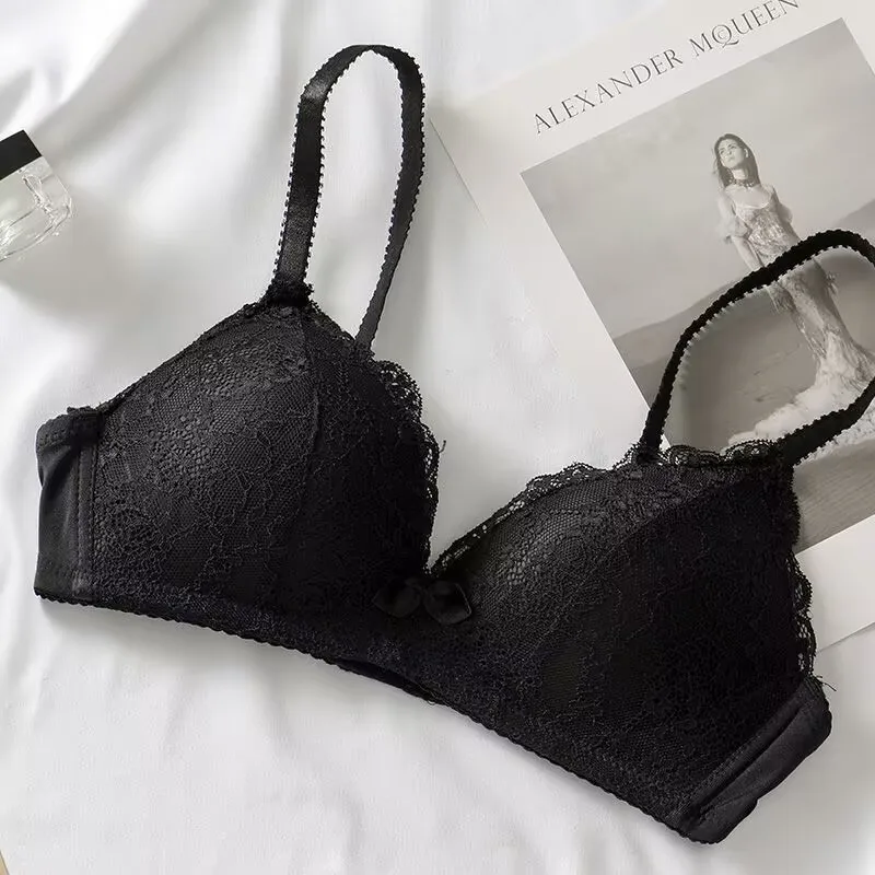 Sexy Lace Bra Women Breathable Seamless Brassiere Underwear Push Up Bralette Wireless Bra New