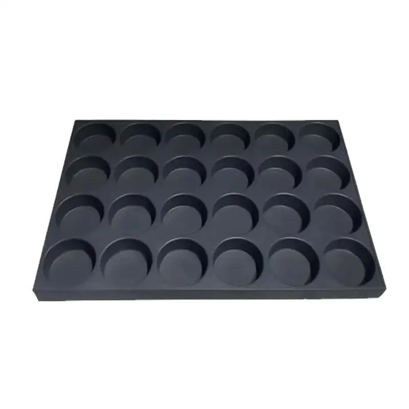 

Commercial Crispy Waterless Cake Baking Mold 40 Round Oven Steam Car Baking Pan