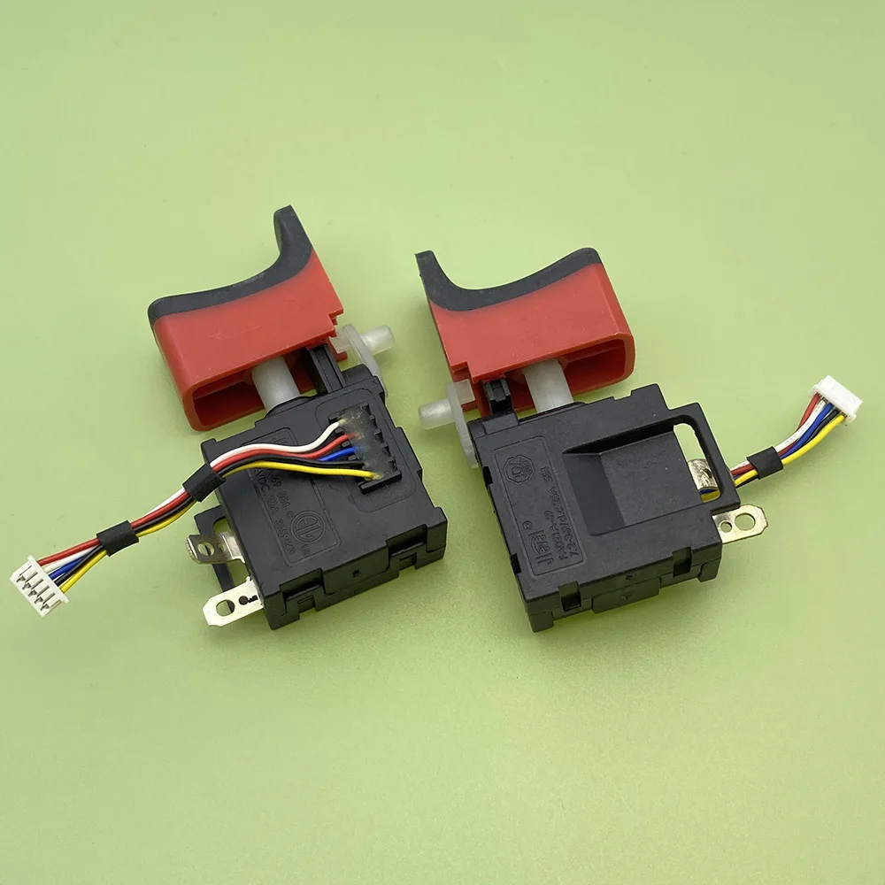 FA021A-69 Switch 5-Wire DC7.2-24V A 20A 25A Electric Drill Trigger Switch Power Tool Speed Control Switch Connection Adapter
