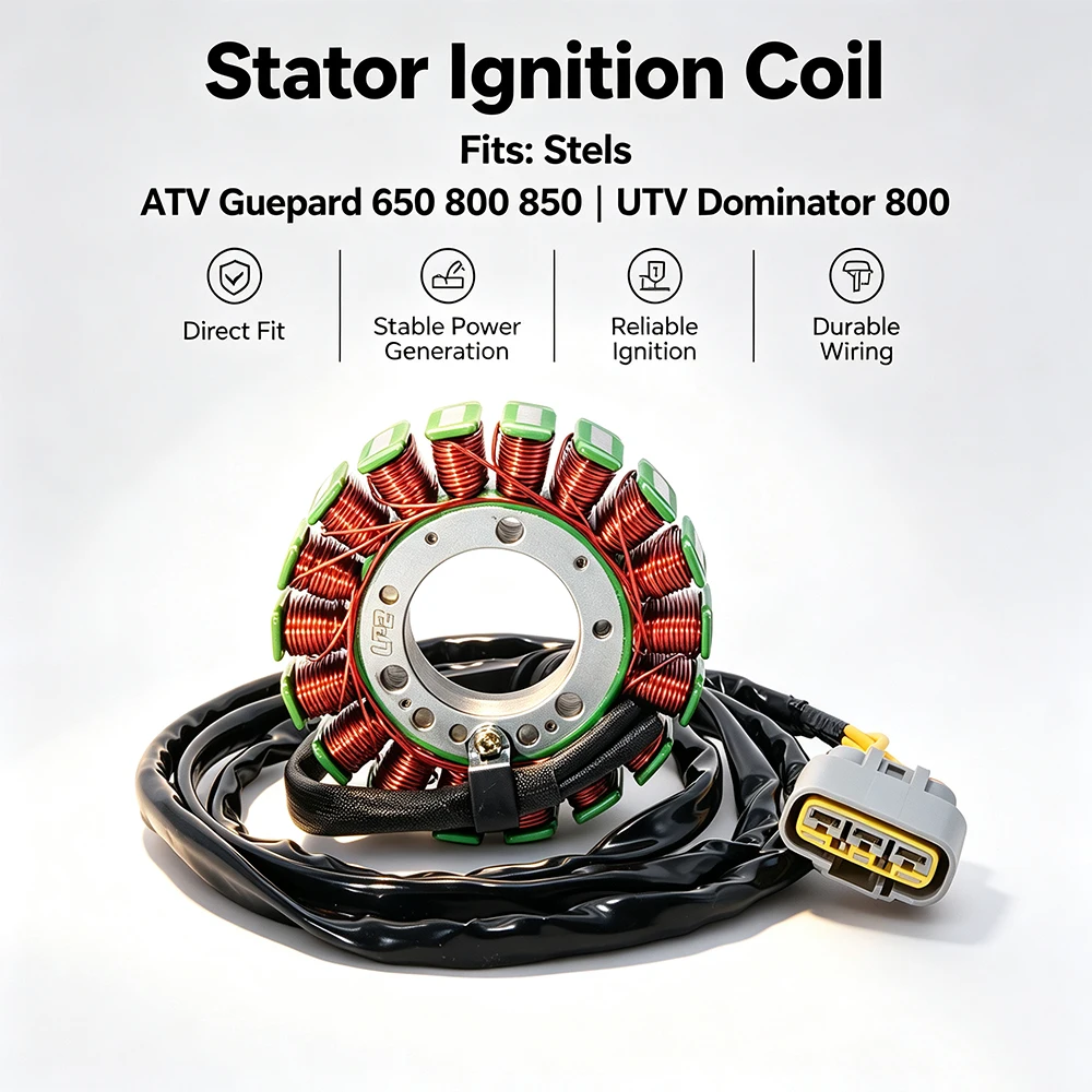 Stator Coil For Stels ATV Guepard 650 800 850 UTV Dominator 800 Ermak 600 800 Vityaz Viking Knight 800 Wolverine Rosomaha S800