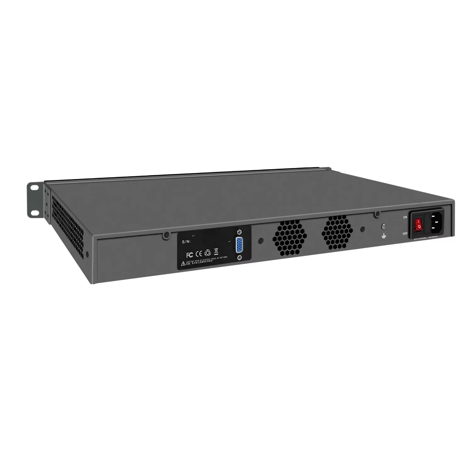 1U Rackmount كمبيوتر صغير إنتل N100 |   4×10G SFP+ & 4×2.5G LAN |   جهاز جدار الحماية/الشبكة الأمنية |   الخادم المنزلي/PFSense/OPNsense