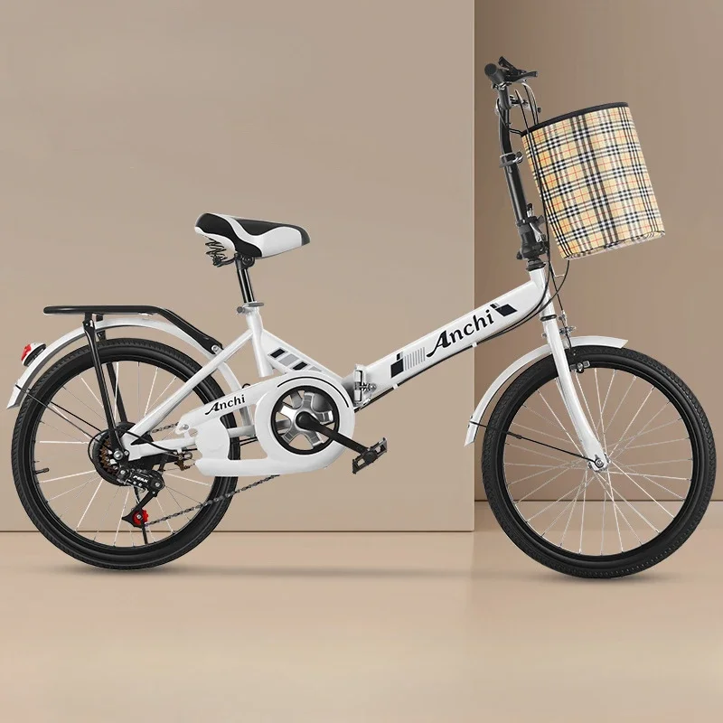 Folding Portable Children's Bicycle, Suitable for 10-14 Year Old Boys and Girls, Ideal for Middle and Senior Students