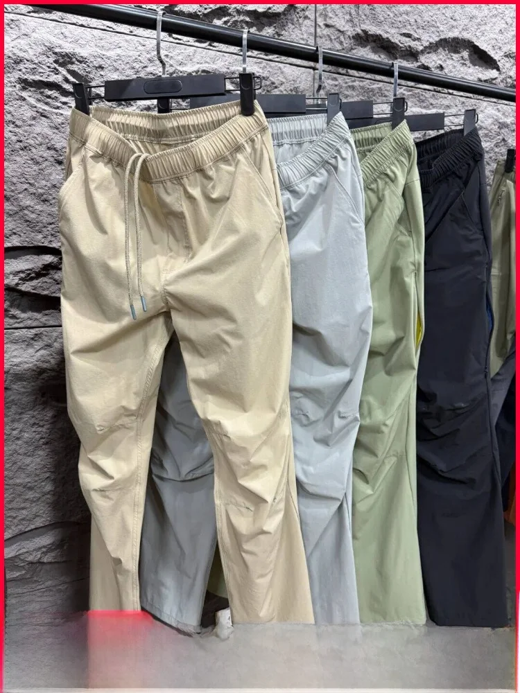 

Comfortable Breathable Men's Outdoor Casual Pants Straight Leg Lightweight Spring Summer 3D Tailoring Commute Series