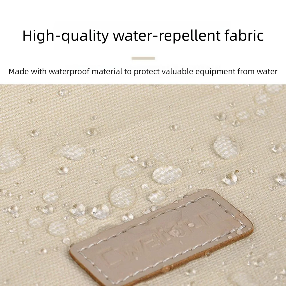 Water-resistant Camera Storage Bag Shockproof Canvas Camera Sling Bag Camera Accessories Action Camera Box Photography