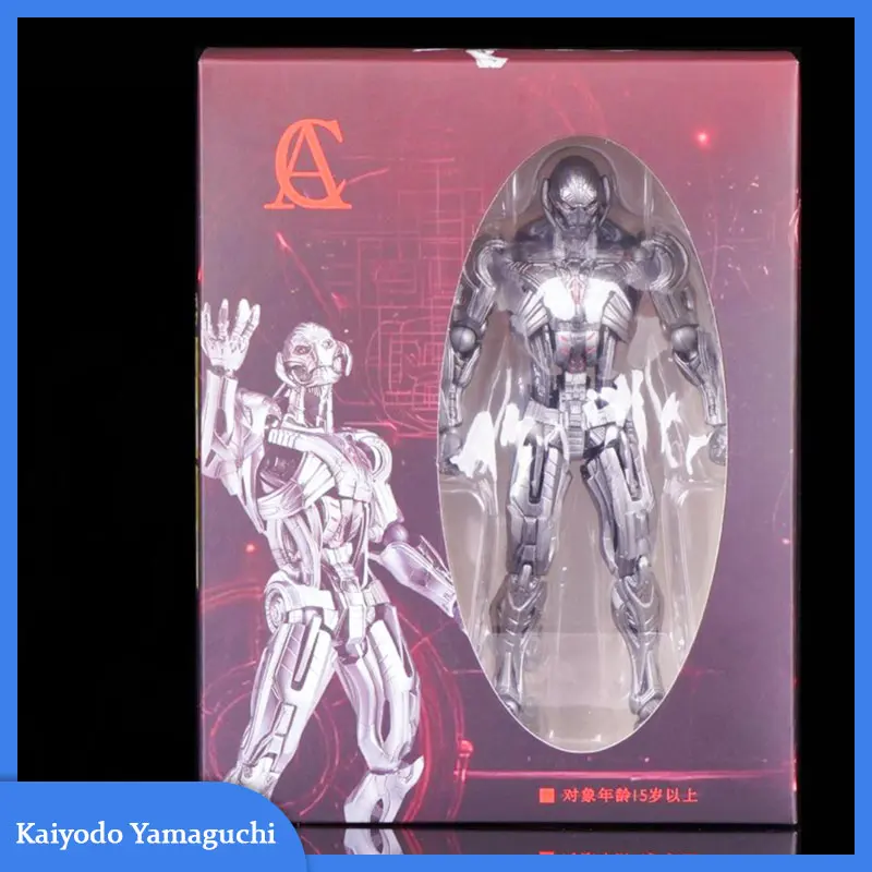 

AC Factory Ultron Amazing Yamaguchi Avengers Iron Man Gear Joint Action Figures Kaiyodo Collection Ko Model Gifts Toys