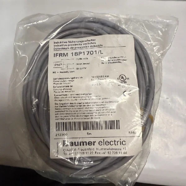 

2026 New Sensor Ifrm 18p1701l in Package Brand New Original Spot Plc