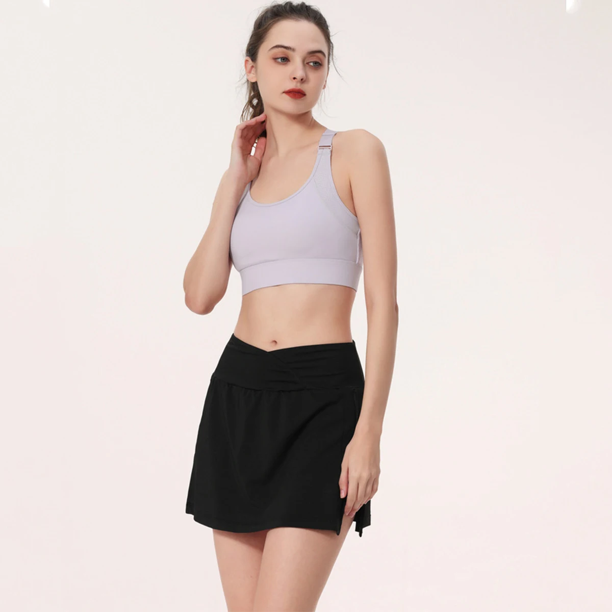 Women Sweat Shockproof Sport Bra Sports Bra Padded Yoga Bra Tops Gym Running Fitness Women Push Up Bra PINK