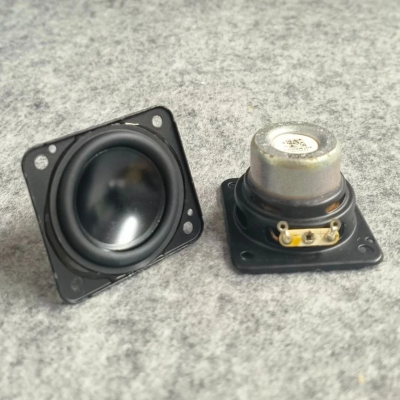 SOTAMIA 2Pcs 1.75 Inch Full Range Audio Speaker 4 Ohm 5W Aluminum Basin Waterproof Speaker 48x44mm Loudspeaker for JBL Flip4