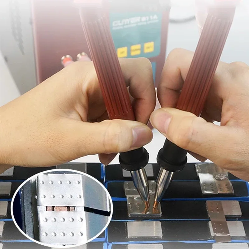 

811A single lithium battery spot welding machine, aluminum to nickel welding copper high power capacitor energy storage assembly