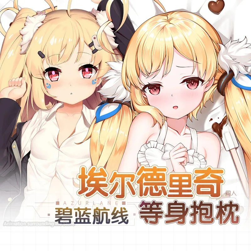 

Аниме Azur Lane USS Eldridge Косплей Dakimakura обнимающая наволочка для тела японская подушка отаку наволочка подарки