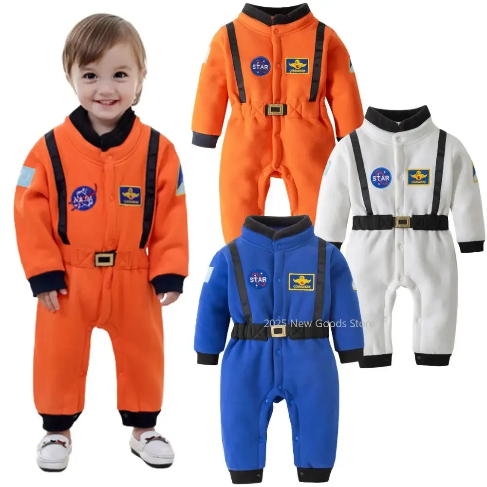 

Kids Baby Astronaut Costume Astronaut Cosplay Disguise Children Jumpsuit Space Suit Spaceman Outfits Hallowee Carnival Costumes