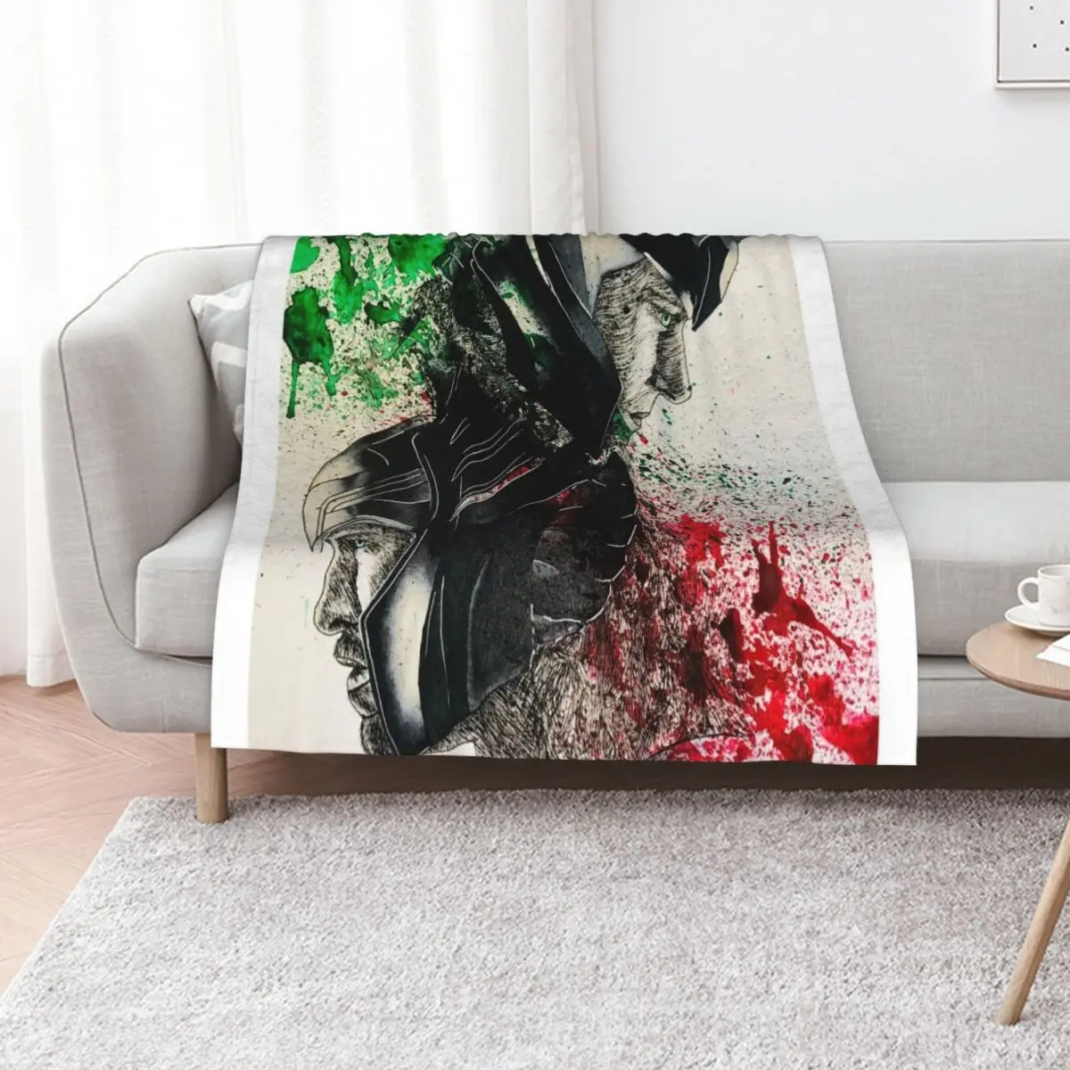 

Thunder and Mischief Throw Blanket Bed linens warm winter Thermal sofa bed Blankets