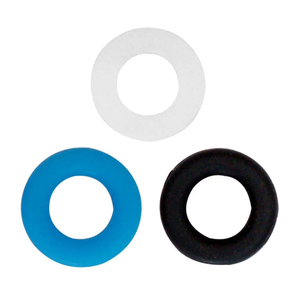 نظارات مضادة للانزلاق، حلقات أذن من السيليكون لمعظم الإطارات، خفيفة الوزن، مناسبة للرياضة للاستخدام اليومي في الهواء الطلق، أزرق سماوي، وردي، أسود