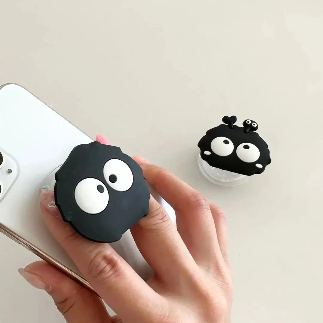 كوريا الكرتون لطيف قزم حامل هاتف توسيع حامل إصبع القبضات سيليكون Griptok مآخذ تكرار أصحاب Ari مستقرة